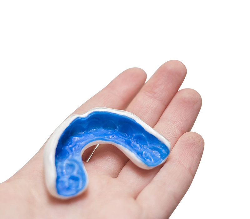 Mouthguard Closeup