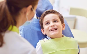 Checking kids’ teeth for dental fluorosis