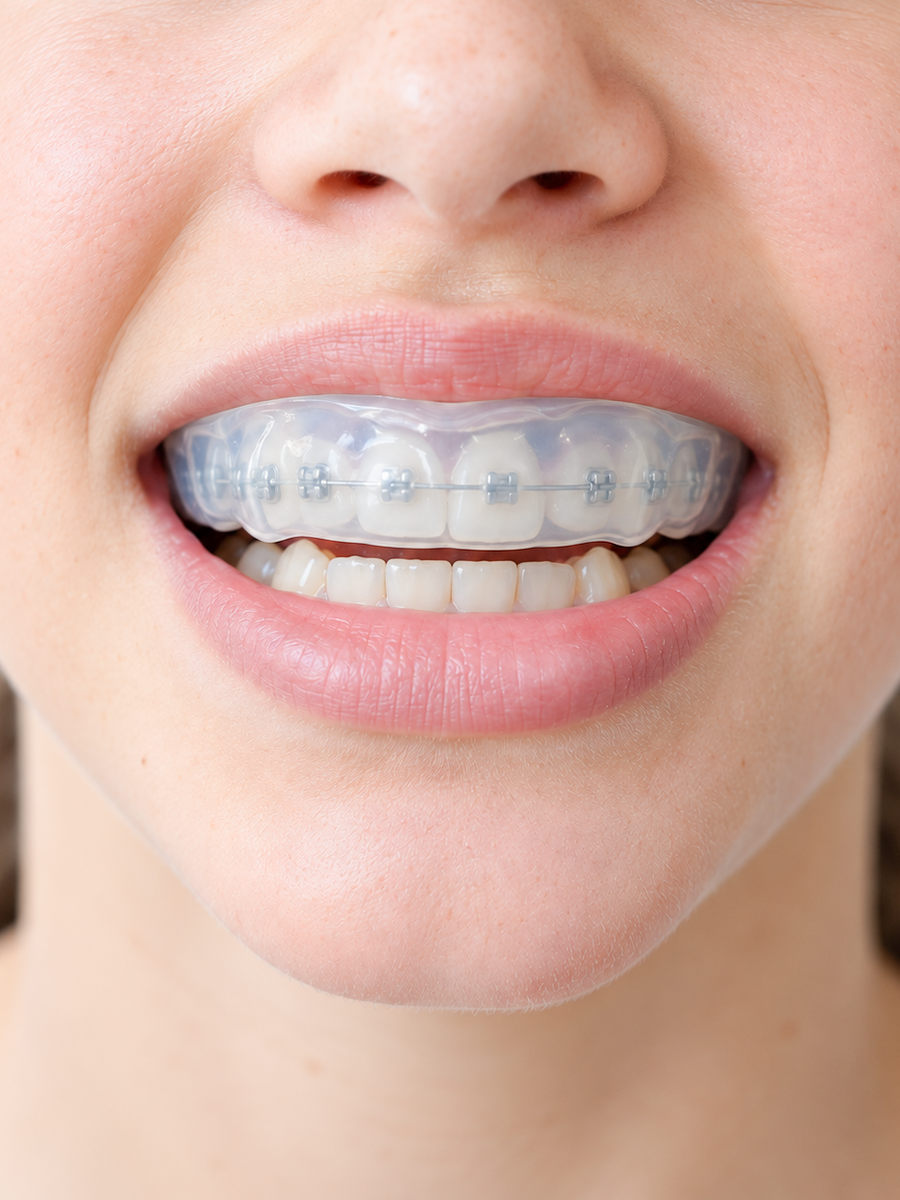 Children with braces need extra consideration